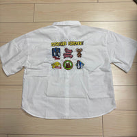 TOMandJERRY トムとジェリー 白 シャツ 刺繍 Mサイズ
