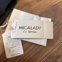 【新品】MICALADY ミカレディ レース ジャケット 9AR 黒 サテン
