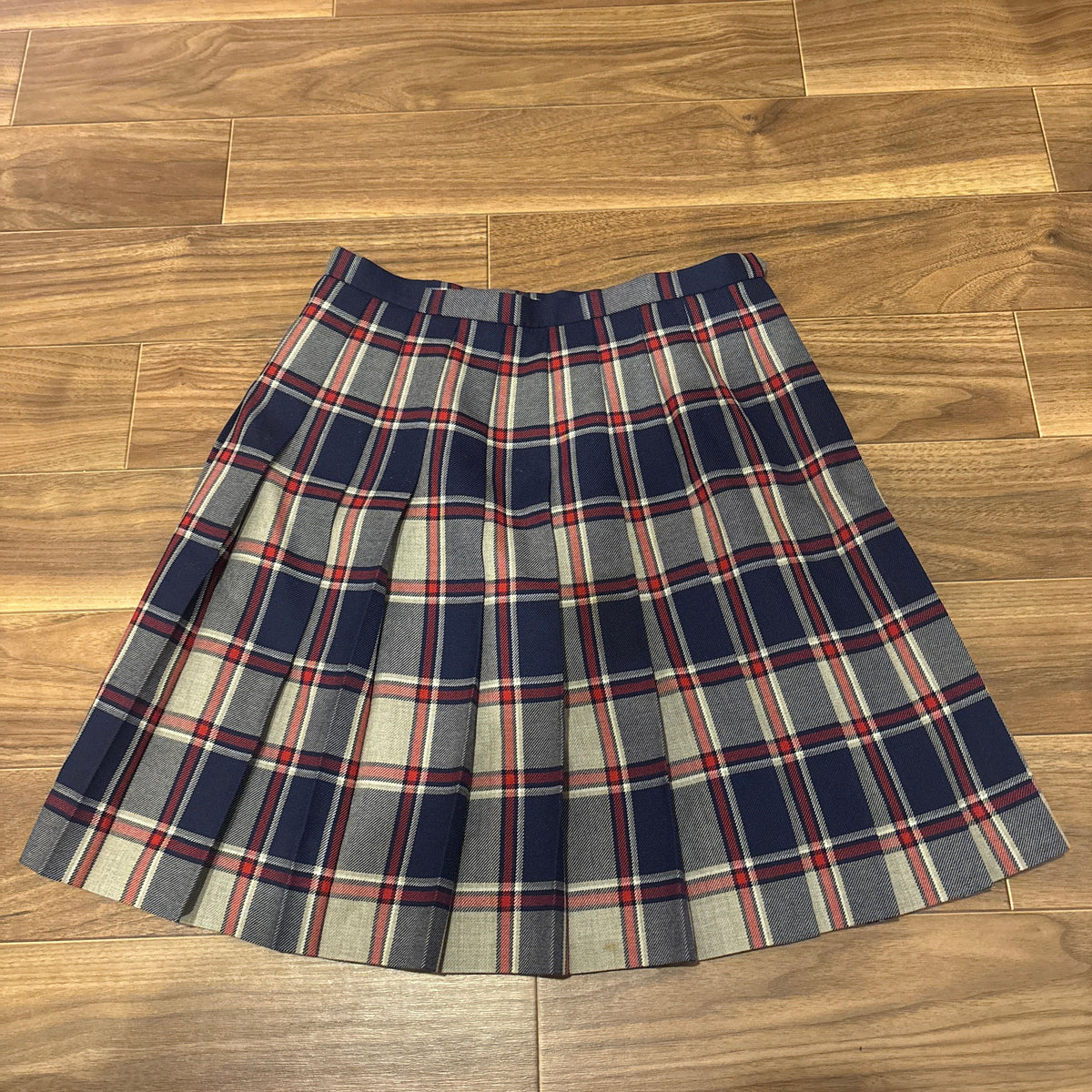 EAST BOY イーストボーイ チェック プリーツスカート 9号