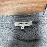 GLOBAL WORK 七分袖 カットソー レディース M