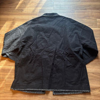 【サンプル品】BEAMS BOY ハンドステッチ ジャケット 黒 ウール混