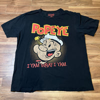 POPEYE ポパイ Tシャツ 4XL ブラック 黒 公式 大きいサイズ