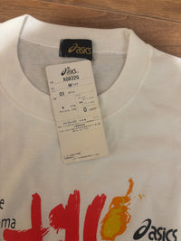 asics アシックス ロンT ホワイト XL サロマ湖ウルトラマラソン 新品