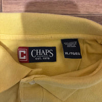 CHAPS チャップス ポロシャツ イエロー 黄色 XL ビッグサイズ