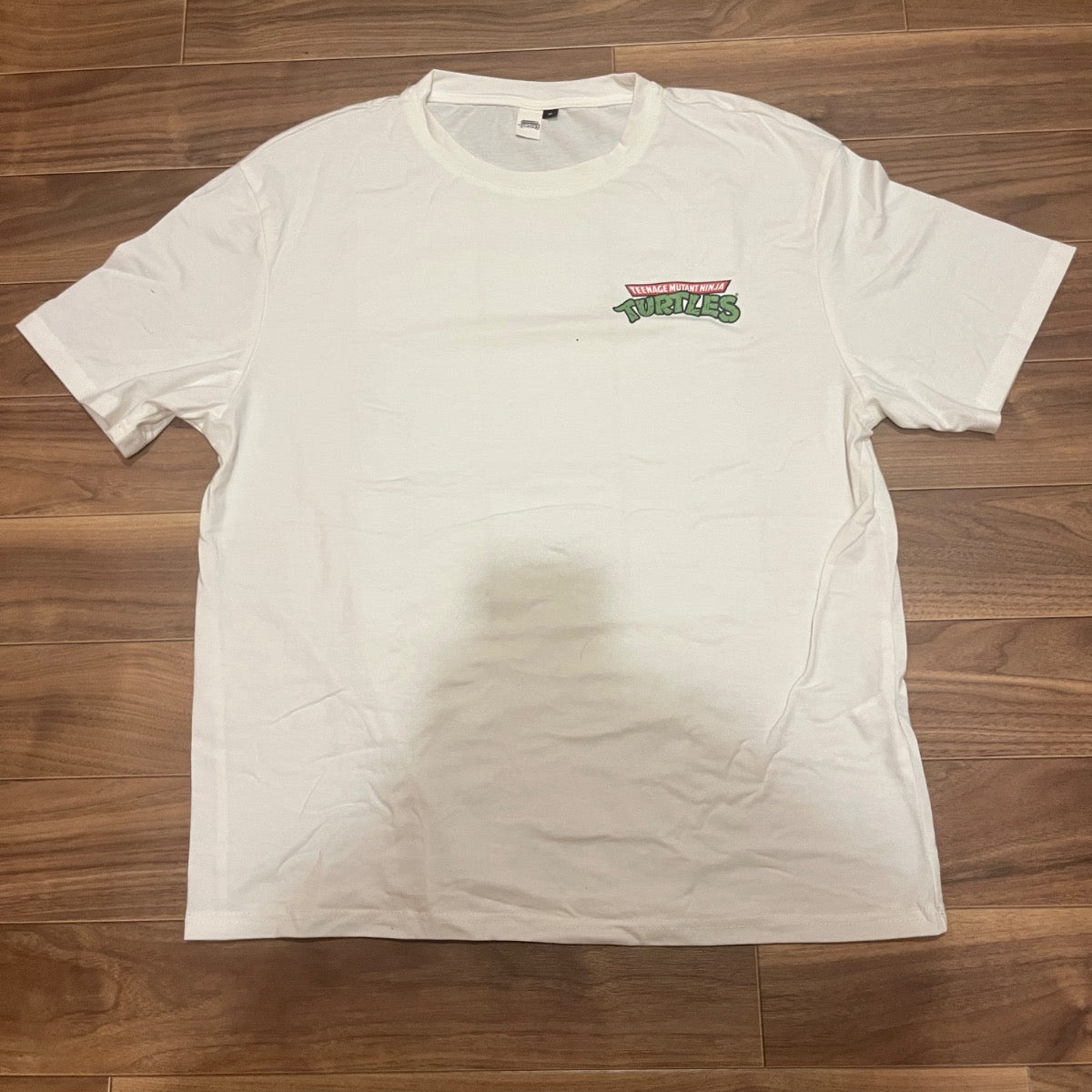 SHEIN X ニコロデオン タートルズ Tシャツ 白 M アメコミ