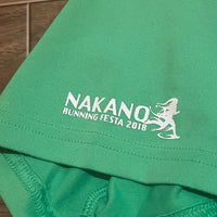 UNDER ARMOUR Tシャツ グリーン L 中野ランニングフェスタ
