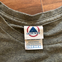 DELTA LOS ANGELES プリント Tシャツ オリーブ L ヤシの木