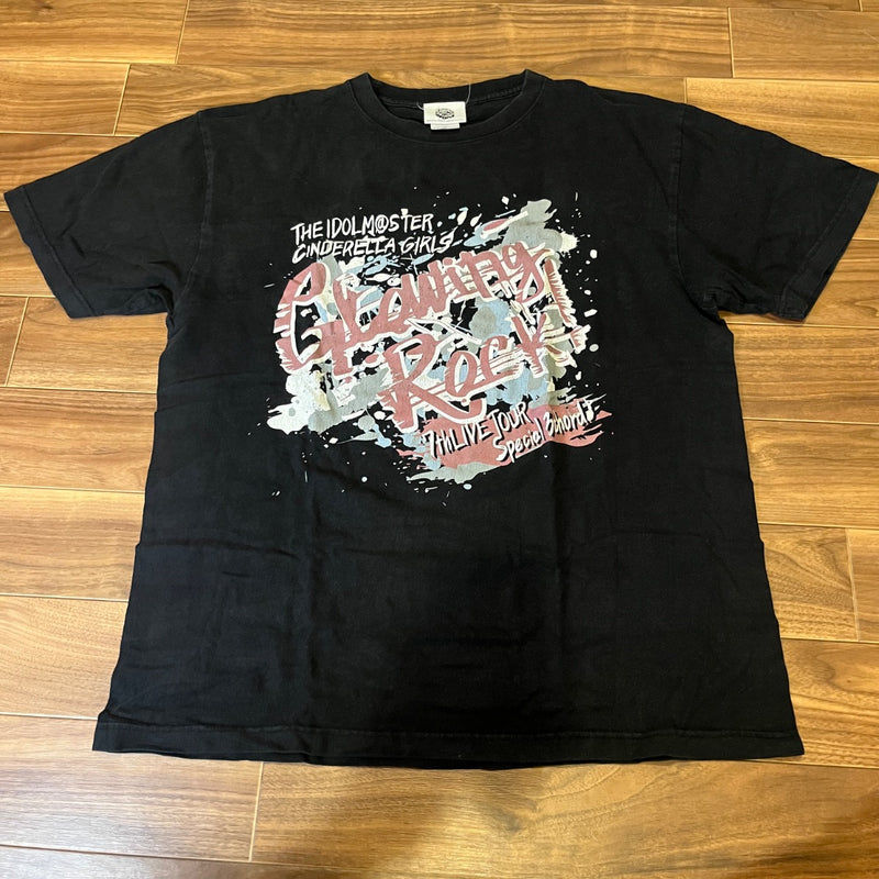 アイドルマスター シンデレラガールズ 7thライブ Tシャツ 黒 XL バンナム