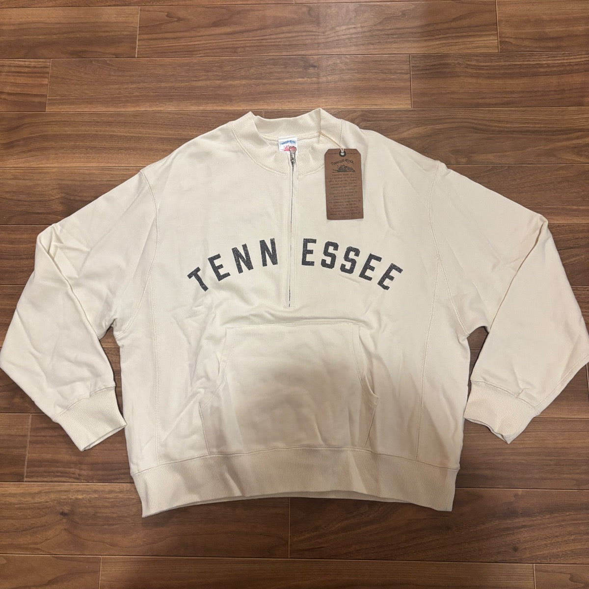 新品 SHIPS別注 TENNESSEE RIVER ハーフジップスウェット M
