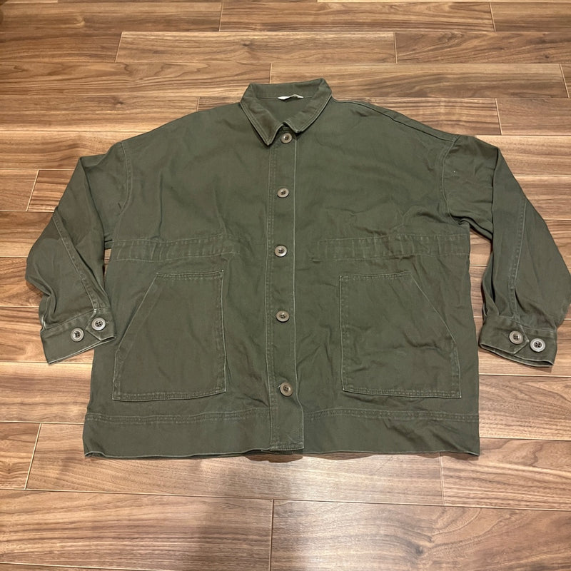 FREAK'S STORE ミリタリー カバーオール オリーブ F オーバー