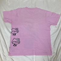 atmos ハローキティ Tシャツ ピンク M 07年 コラボ 吹き出し