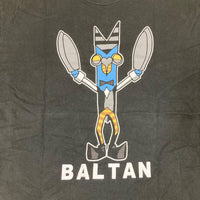 怪獣酒場 BALTAN バルタン星人 Tシャツ ブラック XL カンパーイ！