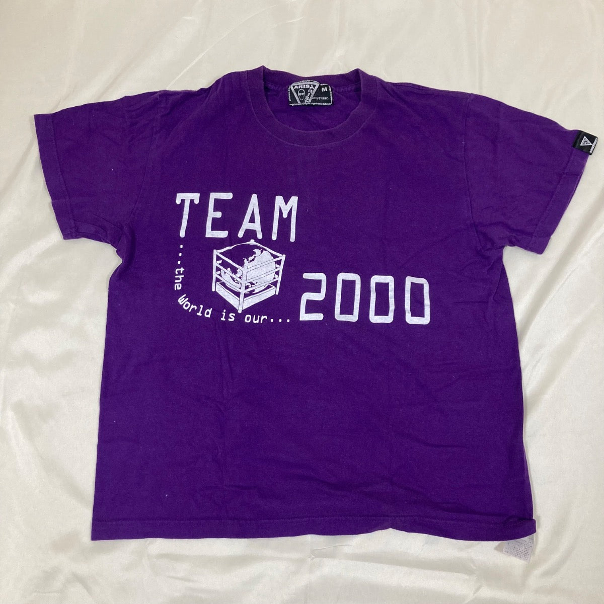 ARISTRIST Tシャツ パープル M TEAM2000 蝶野正洋 新日本
