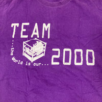 ARISTRIST Tシャツ パープル M TEAM2000 蝶野正洋 新日本