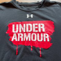 UNDER ARMOUR アンダーアーマー Tシャツ 黒 140cm ビッグロゴ