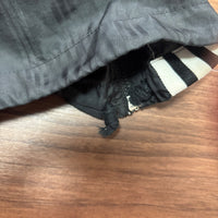 adidas トラックパンツ ブラック XL 万国旗タグ Y2K 裾ジップ
