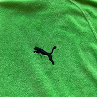 PUMA プーマ トラックジャケット グリーン M パイル地 Y2K 日本製