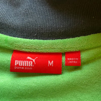 PUMA プーマ トラックジャケット グリーン M パイル地 Y2K 日本製