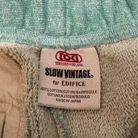 EDIFICE SLOW VINTAGE スウェットパンツ ライトブルー M