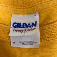 GILDAN T-SHIRT Tシャツ イエロー M オバマ大統領 00s
