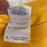 GILDAN T-SHIRT Tシャツ イエロー M オバマ大統領 00s