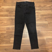 GAP ギャップ デニムパンツ 黒 L トゥルースキニー ストレッチ