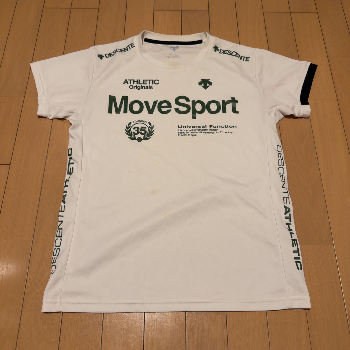 DESCENTE デサント Move Sport 半袖 Tシャツ 白 S