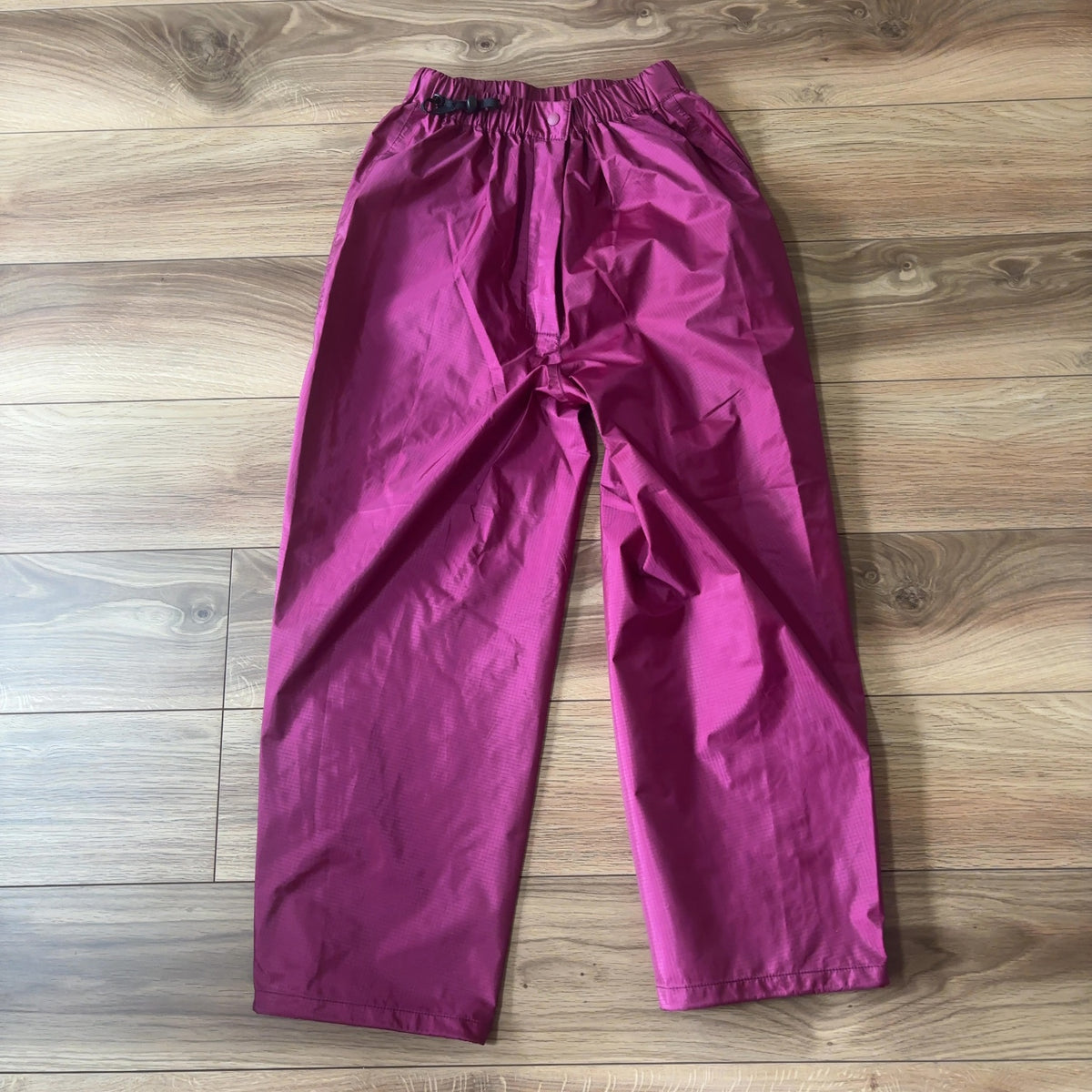 モンベル ゴアテックス ナイロンパンツ パープル M レインパンツ