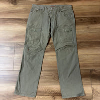 Eddie Bauer カーゴパンツ カーキ W36 リップストップ