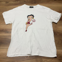 24KARATS Tシャツ 白 L ベティ・ブープ コラボ プリント