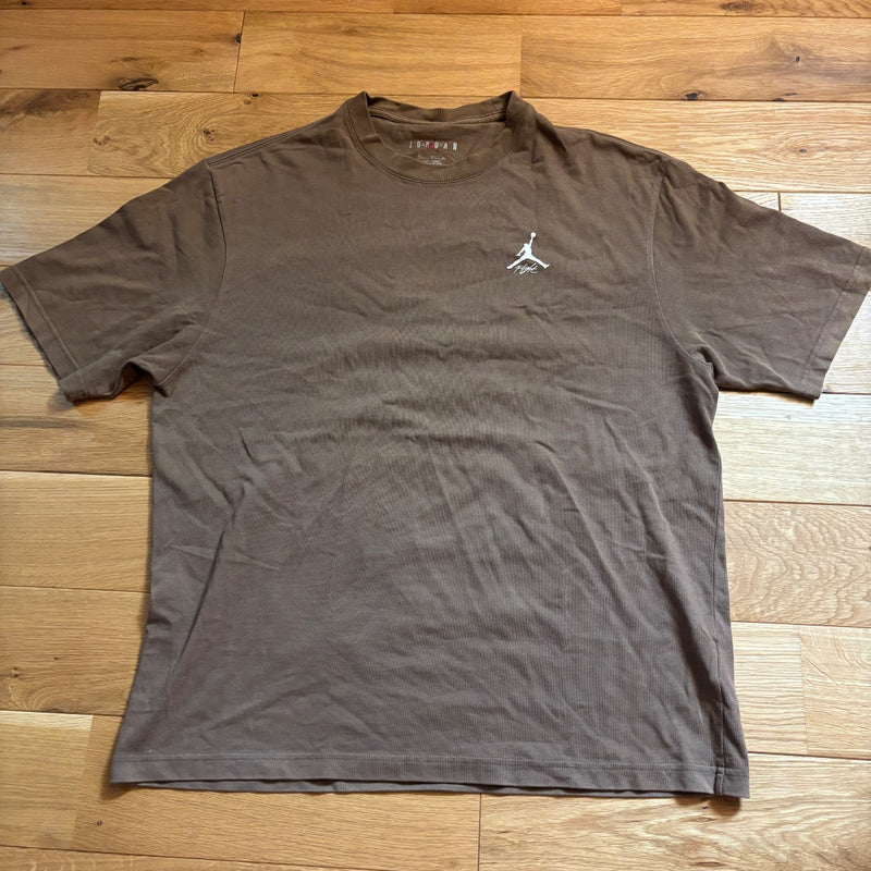 JORDAN T-shirt Tシャツ ブラウン XL AJ16 Flight