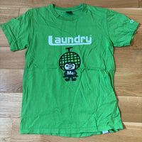 Laundry Tシャツ グリーン S メロン キャラクター プリント