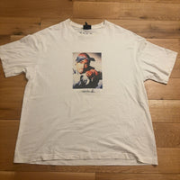 H&M 2PAC 半袖Tシャツ ホワイト XL ルーズフィット バンドT