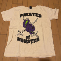 graniph Tシャツ ベージュ S モンスター グラフィック