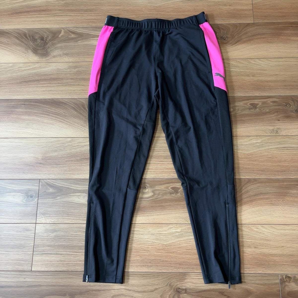 PUMA FTBLNXT ジャージ パンツ 黒 ピンク XL メンズ