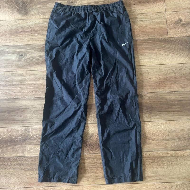 NIKE ナイロンパンツ ブラック S CLIMA-FIT 裾ジップ