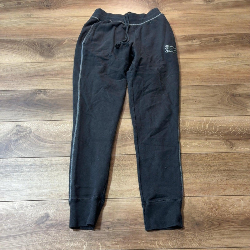 Champion リバースウィーブ スウェットパンツ ブラック L 3連ロゴ