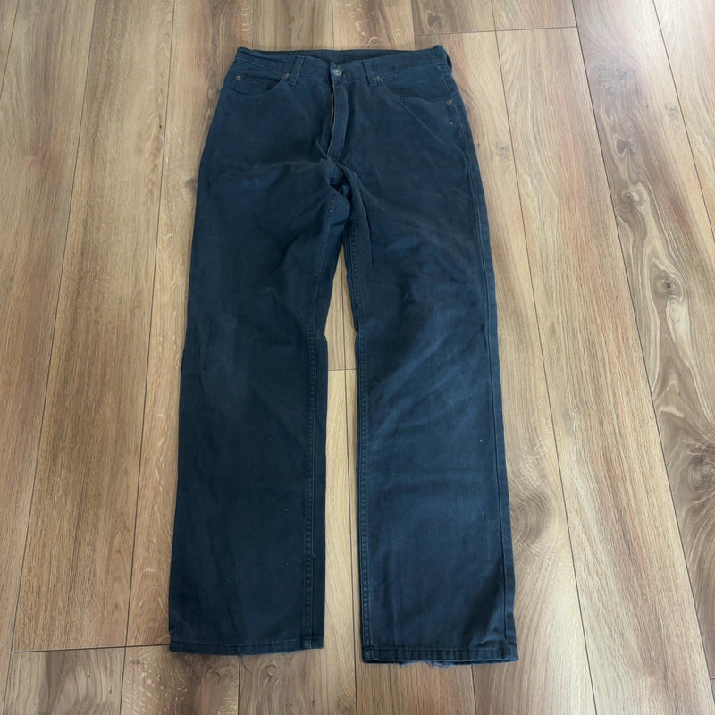 Levi's 502 デニムパンツ ブラック S ストレート