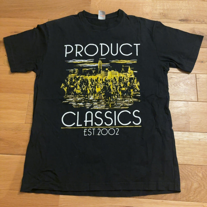 PRODUCT CLASSICS Tシャツ 黒 L 街並みグラフィック