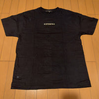STUD MUFFIN 半袖Tシャツ 黒 M スカル刺繍 ロゴ