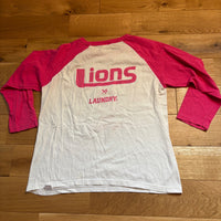 Laundry 西武ライオンズ コラボ ラグラン 七分袖 Tシャツ 白 ピンク