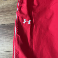 UNDER ARMOUR トラックパンツ 赤 L サイドライン