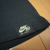 NIKE ナイキ Tシャツ 黒 M エアフォース1 グラフィックプリント