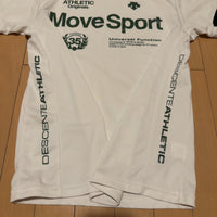 DESCENTE デサント Move Sport 半袖 Tシャツ 白 S