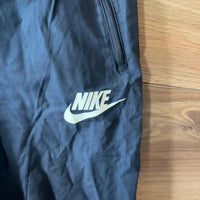 NIKE ナイキ ナイロン混 イージーパンツ ブラック M ロゴ