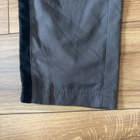 アンダーアーマー トラックパンツ グレー S メンズ 裏メッシュ 裾ジップ