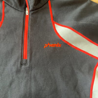 phenix ハーフジップトップス ブラック XL 切替デザイン