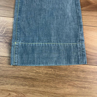 POLO JEANS CO. ローライズ フレア デニムパンツ 青 M