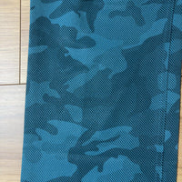 NIKE ゴルフパンツ カモフラ柄 ブルーグリーン XL ストレッチ メンズ