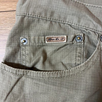 Eddie Bauer カーゴパンツ カーキ W36 リップストップ
